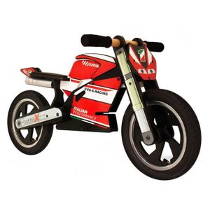 DRAISIENNE Draisienne en bois - Kiddimoto - Look Ducati Repli