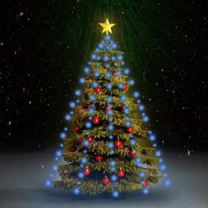 GUIRLANDE DE NOËL Guirlande Lumineuse d'Arbre de Noël Lumière de Déc