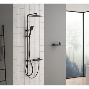 Syst/ème de Douche MOCHUAN Colonne de Douche pour Salle de Bains System de Douche Douchette Rectangulair