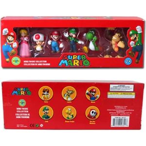 Coffret Figurines Nintendo Mario et Bowser SUPER MARIO : la boite