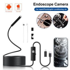Camera D Inspection - Endoscope Industriel Caméra Endoscopique Filaire 85Mm  8 Led Canalisation Hd 1080P Borescope - Cdiscount Appareil Photo