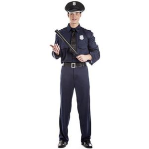 Cravate Police D'accessoires Set 6 Pièces pour Soirée Déguisée pour Chapeau de Police Adulte Lunettes Noires pour Hommes ou Femmes pour Cop Swat Halloween Party Dress up Insigne Menottes Bâton