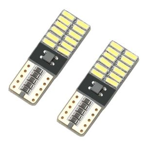 PHARES - OPTIQUES OCIODUAL 2 Veilleuses Ampoules LED T10 W5W 24 SMD 
