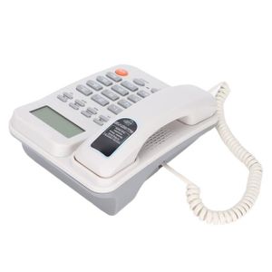 PIÈCE TÉLÉPHONE Pwshymi Téléphone fixe de bureau KX‑T2026CID Télép