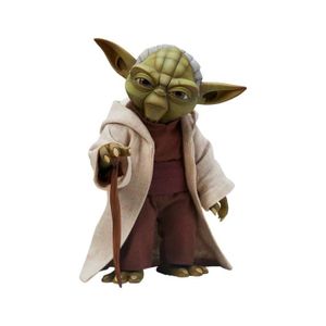 FIGURINE - PERSONNAGE Figurine 1/6 Yoda 14 cm - SIDESHOW COLLECTIBLES - Star Wars The Clone Wars - Jouet - Mixte