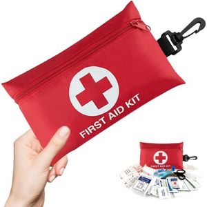TROUSSE DE SECOURS QKTYB Trousse de Premier Secours Trousse de Secours Complete Kit Premier Secours Small First aid kit pour Voiture Maison Lieu de129