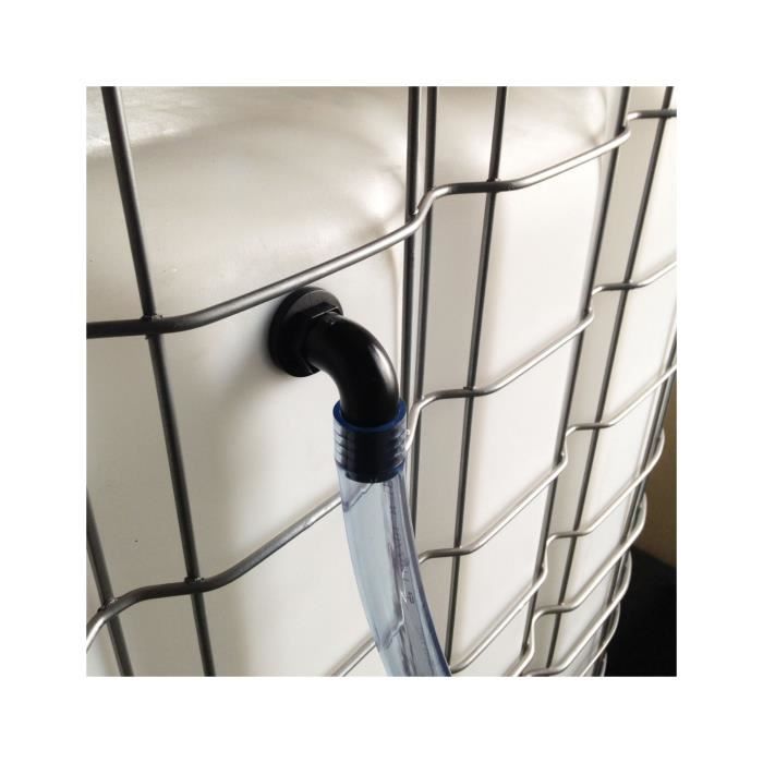 Tuyau d'arrosage,Adaptateur de réservoir IBC 1000l,connecteur de robinet à  filetage grossier,raccord de réservoir d'eau - Type 12mm - Cdiscount Jardin
