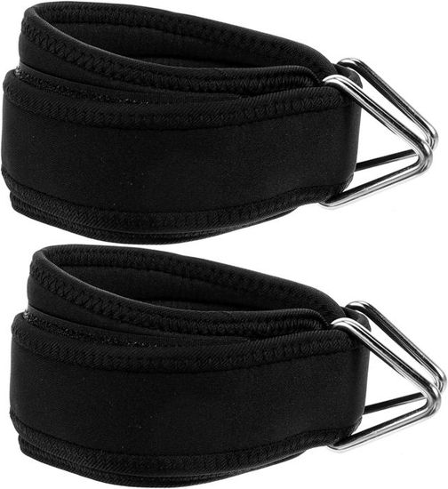 4 PCS Noir Boot Blousers Bandes Élastiques Cheville Pantalon