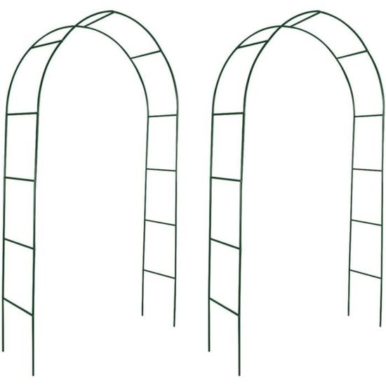 Arche Rosier Grimpant Arche Jardin Metal Arche De Jardin pour Plantes Grimpantes Arche de Jardin 2 pcs pour Plantes grimpante A247