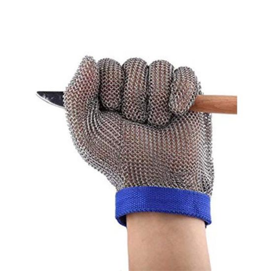 CFWWSAQ Gant Anti Coupure, Gants Anti-Coupure De Grade 5 Fil D'acier