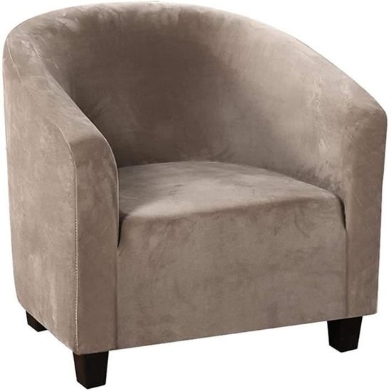 housse de fauteuil ge club - avec motif moderne - élastique - pour fauteuil lounge - 95 x 75 x 90 cm