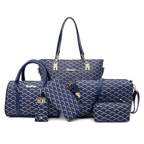 Sac Main Femme Bleu Prix Bas