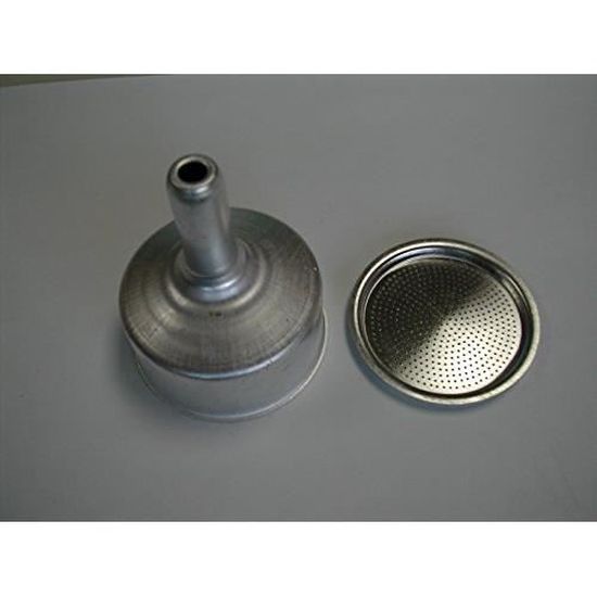 Entonnoir Filtre Percolateur Moka En Aluminium - Rechange 450 Ml Compatible 1 à 12 Tasses