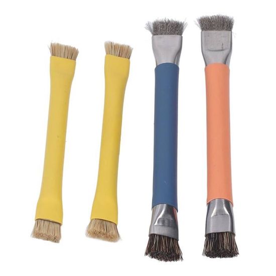 Kit De Nettoyage Clavier – 2 Brosses + 2 Extracteurs De Touches – Antistatique, Pour PC, Téléphones, Appareils électroniques