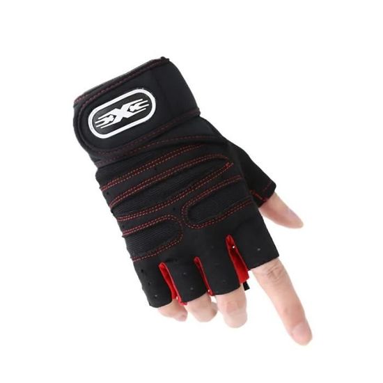 Gants D'entraînement Fitness – Paume En Silicone Antidérapante, Respirants, Ajustables Velcro, Pour Musculation, Crossfit, Cyclisme