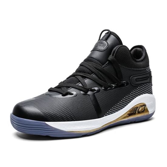 Baskets Basketball PTYIBO Unisexes - Chaussures Sport Antidérapantes Pour Streetball