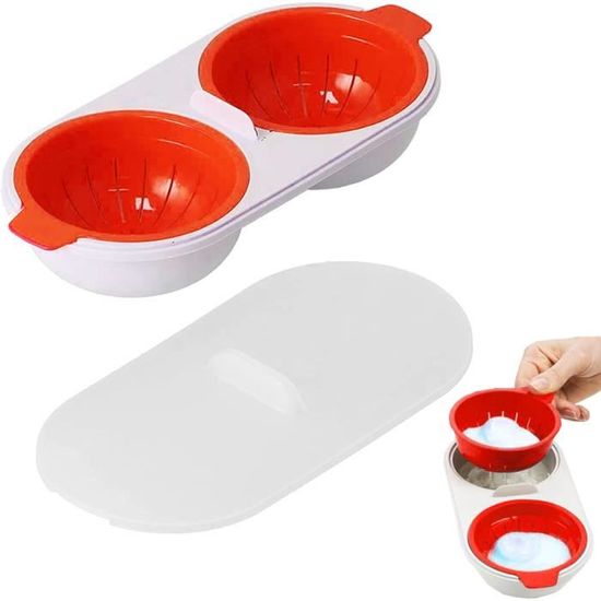 2 Cuillères à Pocher Les œufs En Métal – Ustensile De Cuisine Rétro (occasion)