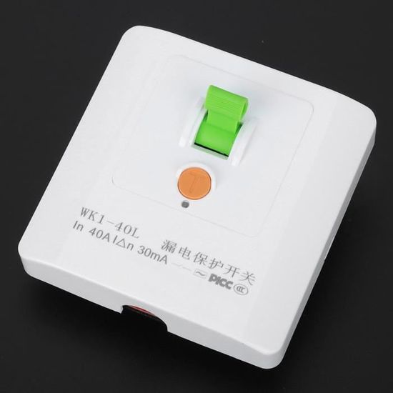Prise De Protection GFCI 16A Avec Disjoncteur Différentiel - Prise Européenne étanche IP44 - Dytabepl
