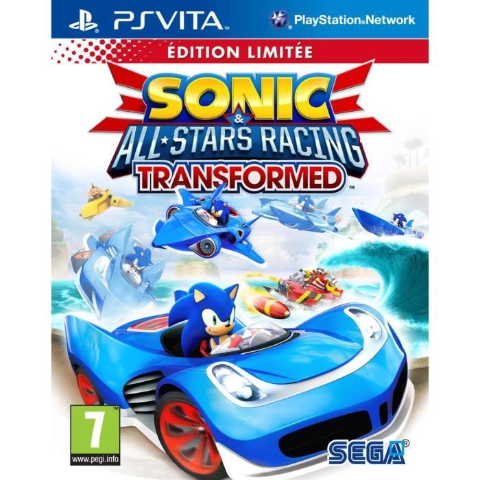 Koch Media Sonic And All Stars Racing Transformed Ltd Ps Vita