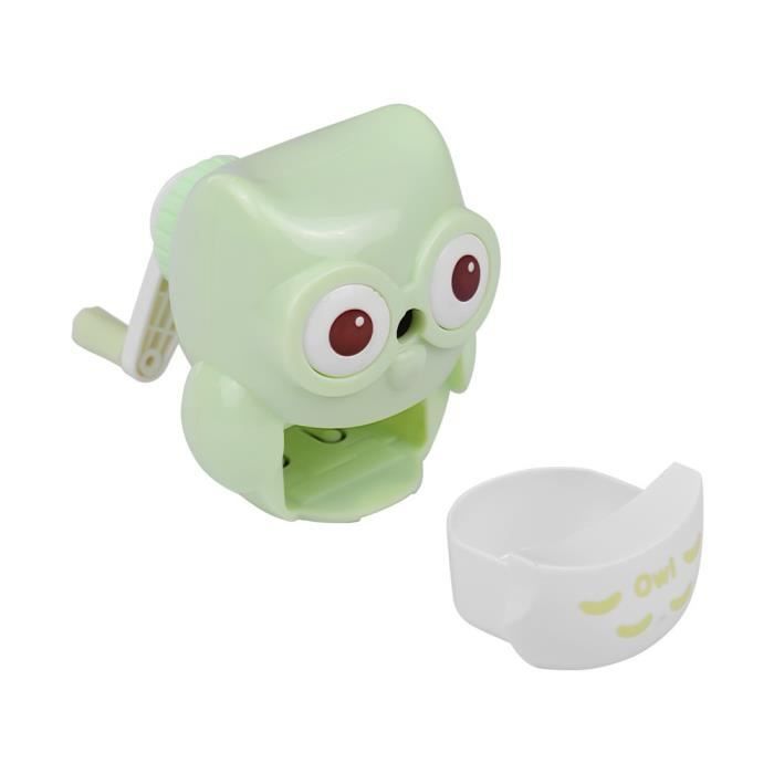 Taille-crayon manuel portatif Taille-crayons monotrou Vert