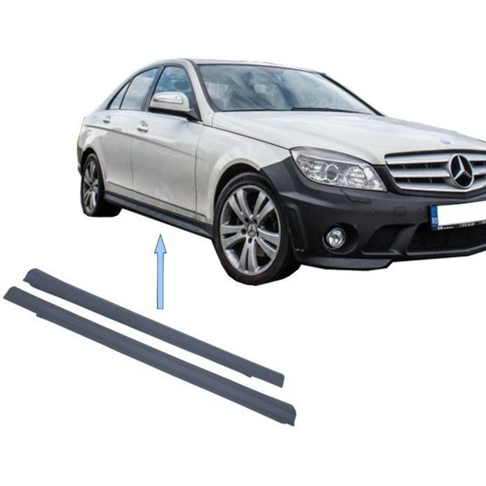Jupes latérales pour MERCEDES Classe C W204 2007-2012 Design