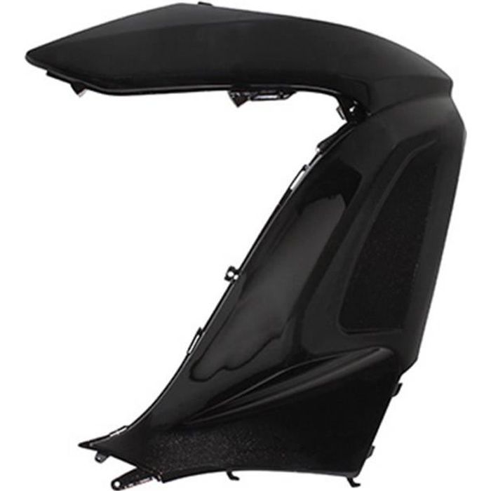 KIT CARROSSERIE CARENAGE-TABLIER AV MAXISCOOTER ADAPTABLE HONDA 125 PCX NOIR BRILLANT DROIT -P2R- P