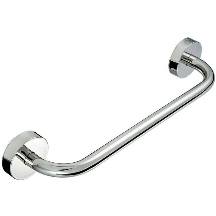 Kapitan Barre d'Appui Murale 30 cm pour la Douche et Salle de Bain - Soutien 150 kg - Acier Inoxydable. Fini poli.