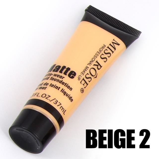 l2564 Miss Rose marque maquillage Base Maquiagem liquide mat fond de teint cosmétique correcteur liquide professionnel visage crème