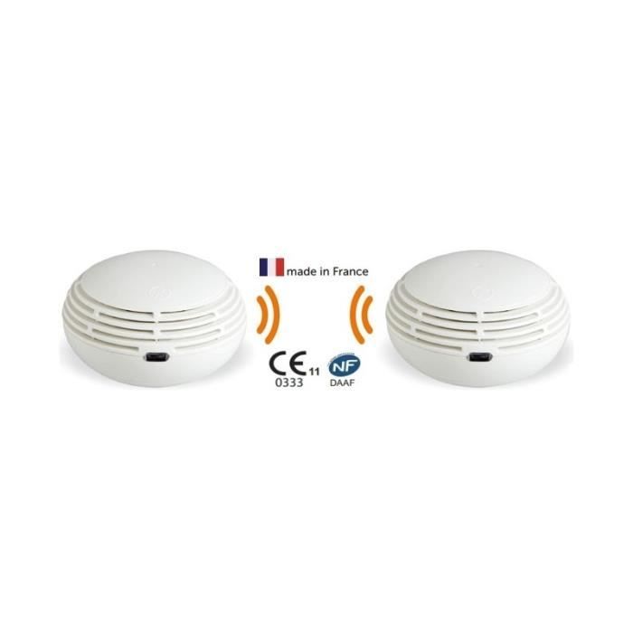 Alarme autonome - Détecteur de fumé autonome RADIO CALYPSO-R Finsecur