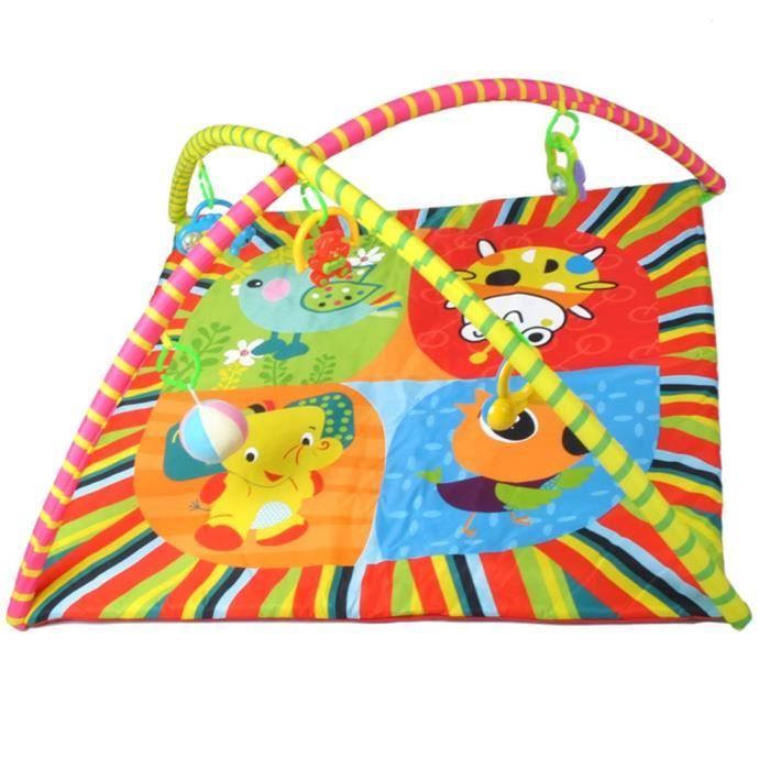 Tapis d'éveil arches et jouets amovibles