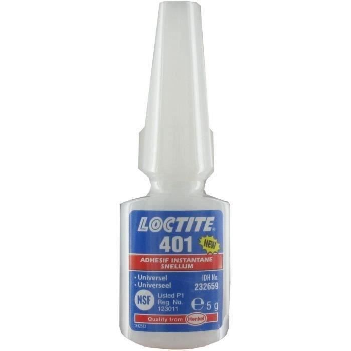 Lubrifiant et entretien Loctite pour Deux roues Loctite colle super glue 401 / 232659