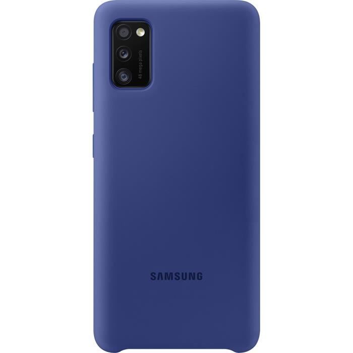 Coque semi-rigide Samsung bleue pour Galaxy A41