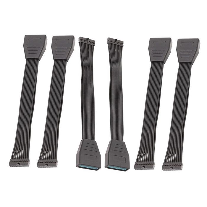 Câble D'extension 0,5 M USB 3.0 20 Broches - Mâle Vers Femelle - Pour Carte Mère - Neuf