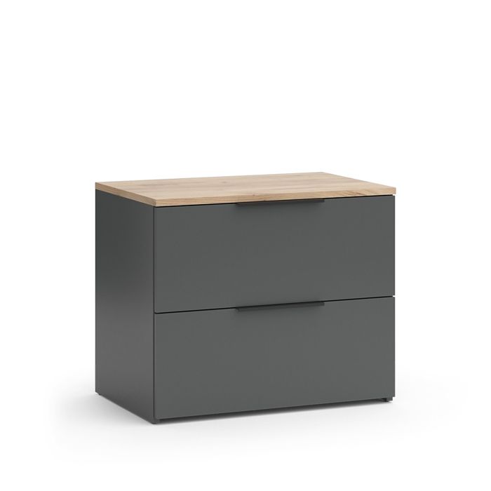 Sideboard Wido 60x50cm avec 2 tiroirs Anthracite Vicco 47679 Sideboard Wido 60x50cm avec 2 tiroirs Anthracite Vicco 47679