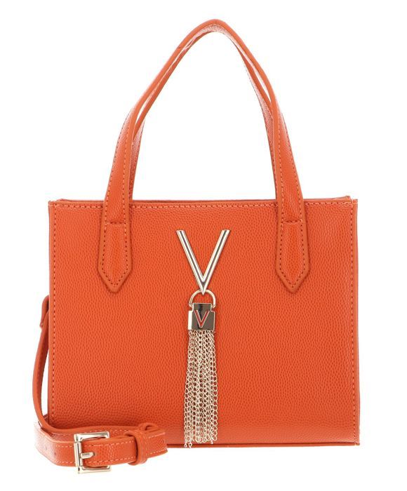Sac à Main Valentino 8FU-POSILLIPO Pour Femme – Taille Unique – En Polyuréthane, Couleur écru Ou Rouge Foncé – Fermeture Bouton