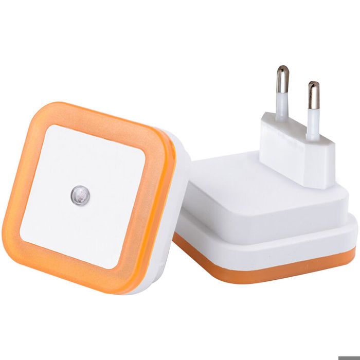 Lampe de chevet à économie dénergie avec capteur de contrôle déclairage intelligent LED norme européenne orange