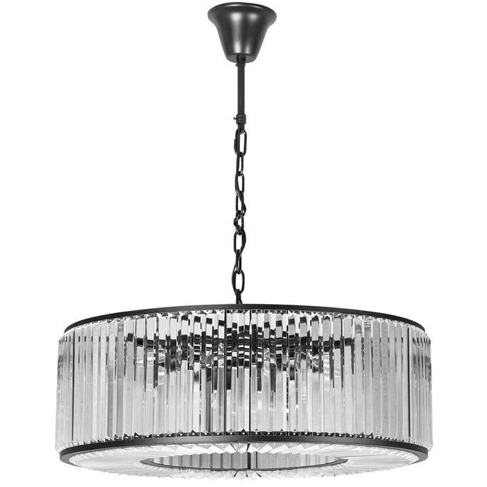 Lampe Suspendue De Plafond Toolight App1651-6Cp Lampe Pendante Au Plafond 50 X 50 X 18 Cm Noir