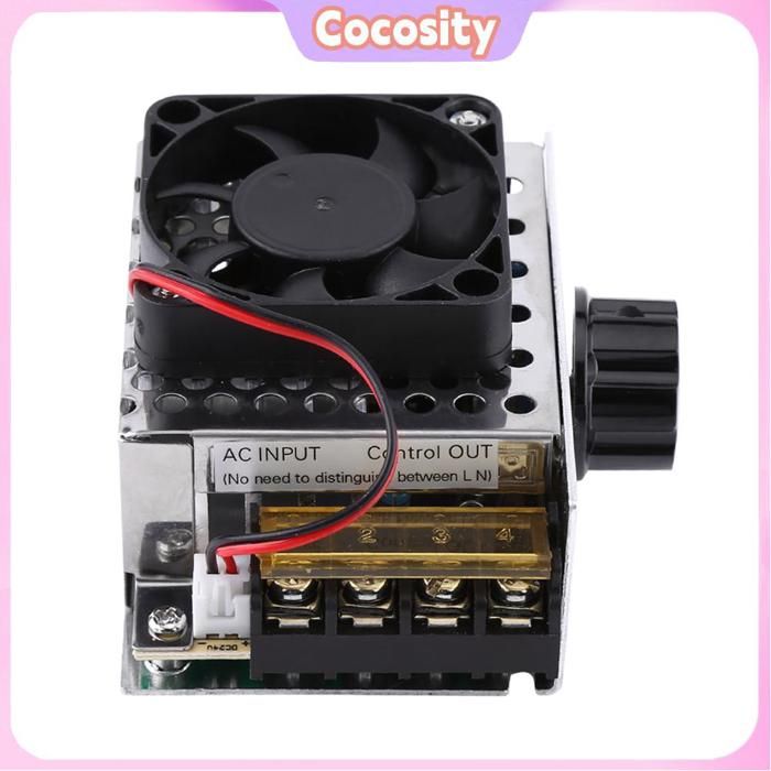Duokon Contrôleur de tension Régulateur de Tension, 4000W SCR