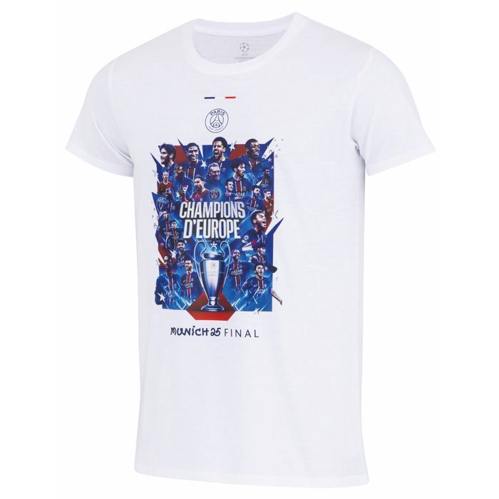 T-Shirt PSG Fille – Collection Officielle Paris Saint-Germain, Coton, 100% Parisien