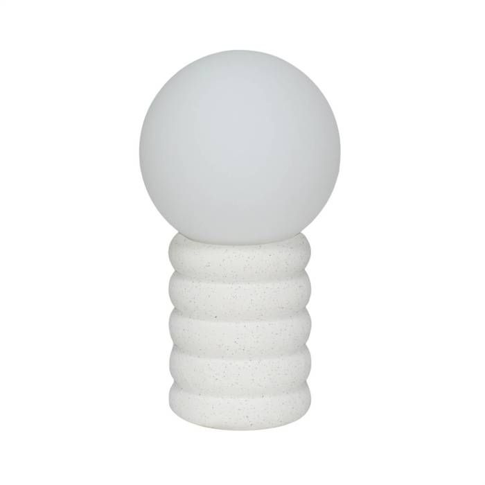 sweeek - Lampe à poser intérieur céramique moucheté H 28cm ZOE sweeek - Lampe à poser intérieur céramique moucheté H 28cm ZOE