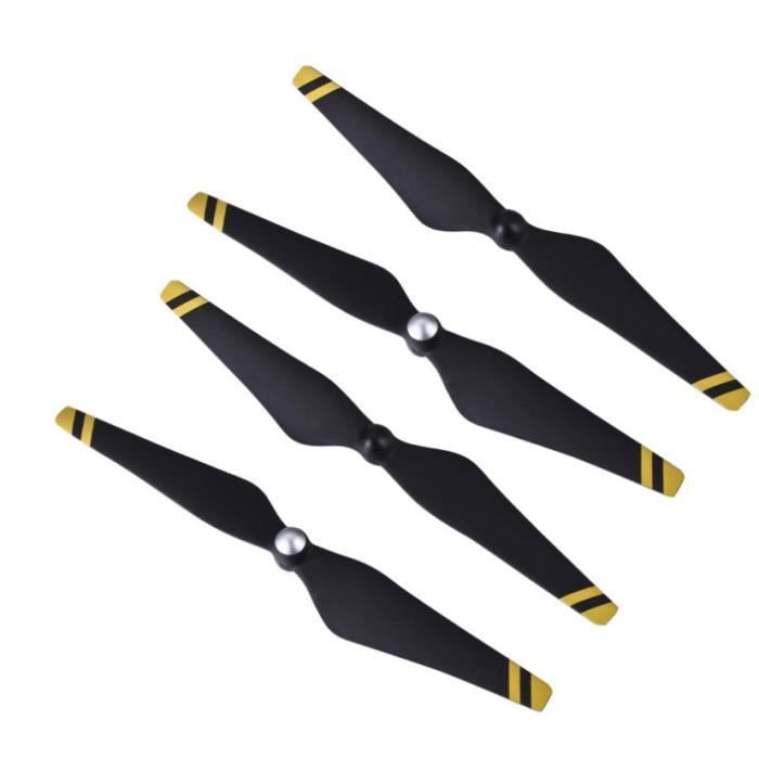 4pcs hélices hélices en Fibre de Carbone améliorée Accessoire pour quadricoptère Drone de DJI Phantom 3(Bord Jaune) 4pcs hélices hélices en Fibre de Carbone améliorée Accessoire pour quadricoptère Drone de DJI Phantom 3(Bord Jaune)