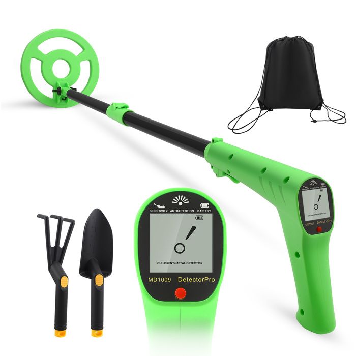 Détecteur De Métaux Pour Enfants - Tige Réglable 61-86 Cm, Rechargeable USB-C, écran LCD Amusant, étanche Et Léger (510 G) - 6
