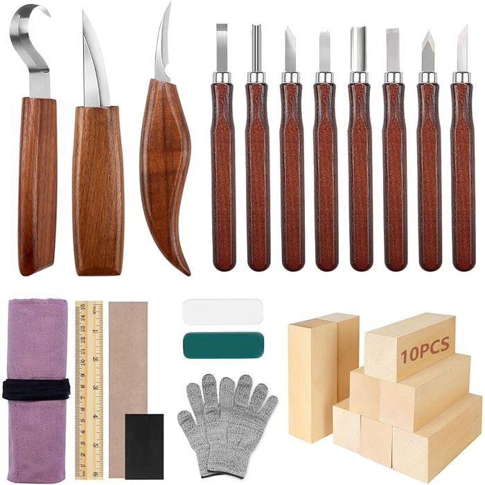 Kit Sculpture Sur Bois Debutantnull