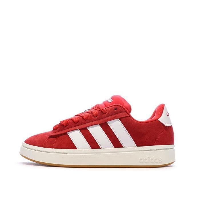 Adidas Baskets Rouges Femme Adidas Grand Court Alpha