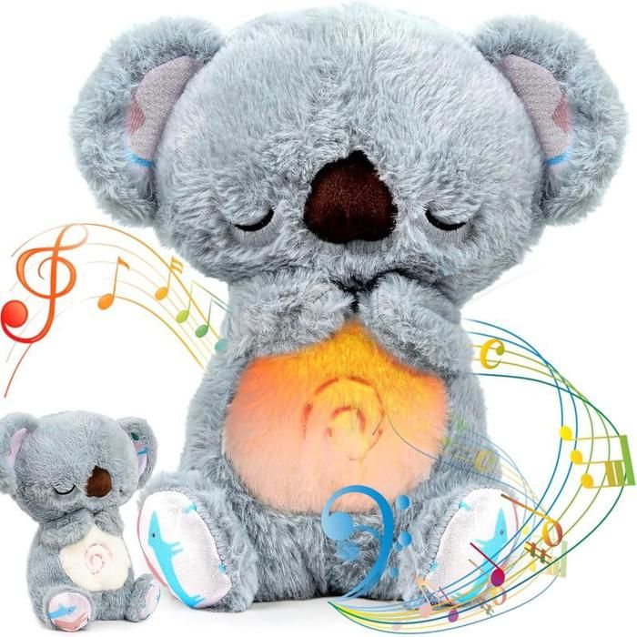 Peluche Koala Ateddy pour soulager lanxiété Jouet pour nouveau-né Stitchy Otter Peluche Koala apaisante Cadeaux