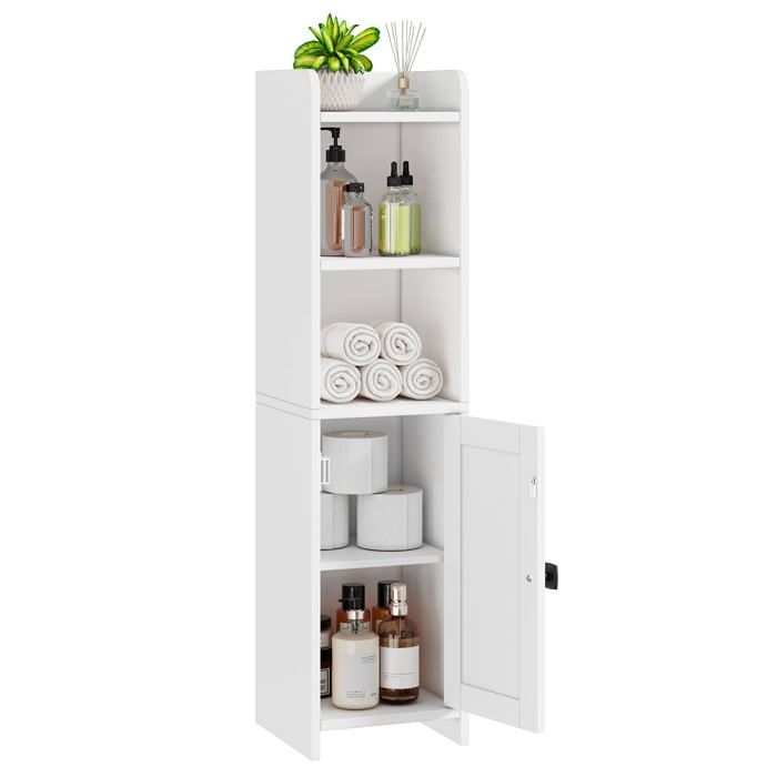 Petite armoire de rangement dangle pour salle de bain 20 x 20 x 80 PETIT MEUBLE DE RANGEMENT