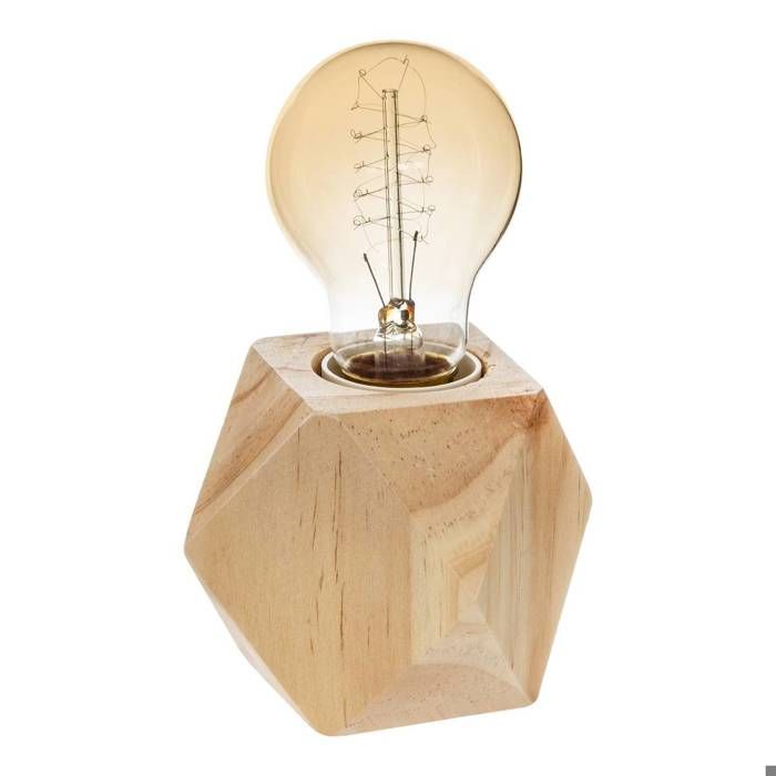 Lampe socle Bahia beige H8cm