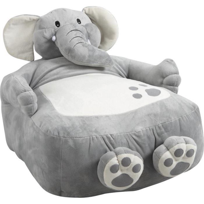 Fauteuil Pouf Elephant En Coton Et Peluche 60x5 Cdiscount Maison Fauteuil Pouf Elephant En Coton Et Peluche 60x5 Cdiscount Maison