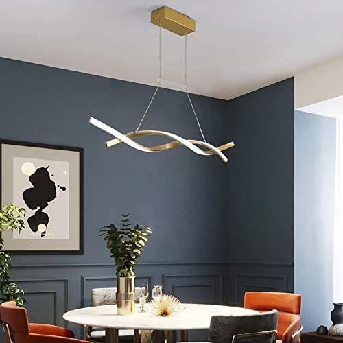 Plafonnier LED Hofstein - Suspension Grise/transparente - Salon, Salle à Manger - Moderne