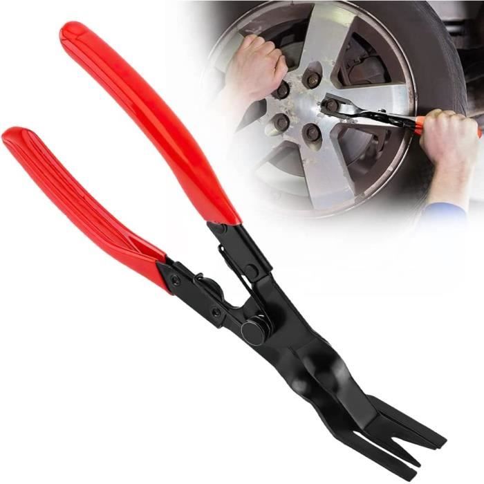 Set De Pinces à Déclipser - 3 Pinces Pour Retirer Clips Plastique Auto, Vélo - Poignée Ergonomique, Métal Robuste - 4
